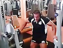 Bulgarian Bodybuilder Keorgi Kiriakov Training In Gym