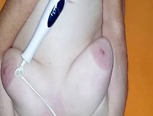 Girlfriend Sucking My Cock While Using Vibrator.