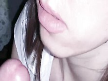 Fabulous Blowjob From A Green-Eyed Beauty