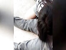 Outdoor Blow Job! Bae College Girl Bimbos Blows Cock Inside The