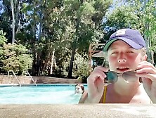 Alexandra Daddario - Day At The Pool