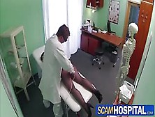 Doctor Licks And Fucks Patients Pussy