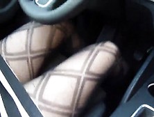 Mum Driving In Miniskirt And Upski Cleo From Dates25Com