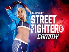 Vrcosplayx Pristine Edge As Street Fighter's Cammy Is Testing Your Abilities And Endurance