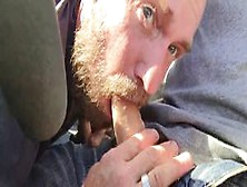 Manthroat Sucks Pupbalto In Car In Public