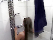 Sexy Babe Gets Wet In The Shower