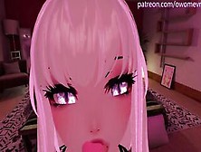 Irresistible Point Of View Head Inside Vrchat - With Lewd Groaning And