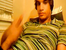 Hung Lad Films Himself Jerking Off His Massive Gay Cock