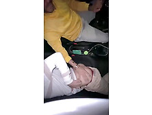 Cruising Married Uber Driver Fucks Young Teen Twink's Mouth And Cums In His Mouth And Swallows Cum In The Car In Public
