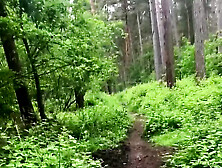 Naked Walk In Woods For Almost An Hour Got Me Horny,  Huge Cumshot Near End