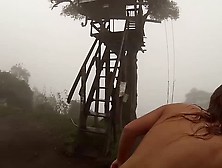 Nude Swing At End Of World