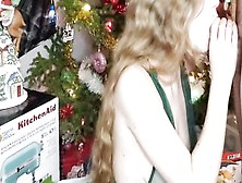 Christmas Oral Sex By The Tree