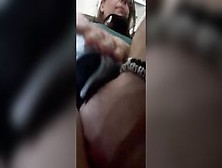 Cougar With Fat Twat Getting Fingering On Airplane