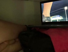 Jerking Off Watching My Own Film And Fucking Trans Sissy Rear-End