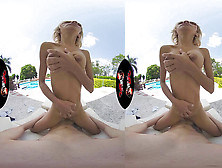 Vrlatina - Pool Side Pound With Handsome Colombian - 5K Vr