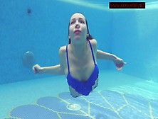 Hot Lina Mercury Sexy Swimming Underwater