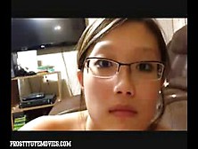 Sexy Asian Schoolgirl Facial 1St Time