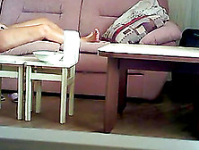 Afternoon Masturbation My Wife On The Couch.