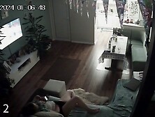 [Non Nude] Mom Lightly Masturbates On Ip Cam