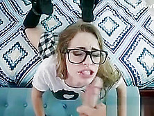 Cute Schoolgirl Kimmy Granger Blows Teachers Schlong