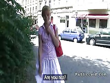 Czech Amateur Fucking Pov In Public