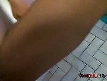 Black Whore Gets Poked By Lovers White Cock