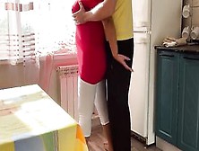 Bj And Anal Sex Into Older Booty Milf Into The Kitchen