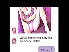 Porn Comic.  A Chat With Chloe