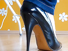 The Sound Of High Heels #13 - Ironing With Stiletto Heels