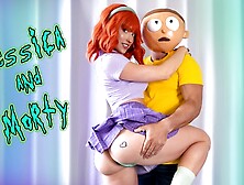 Rick & Morty - 'morty Finally Get's To Give Jessica His Pickle! And Glaze Her Face!'