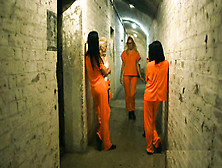 Lesbian Prison Sex Scene With Hot Busty Cellmates Lou Lou & Roxi
