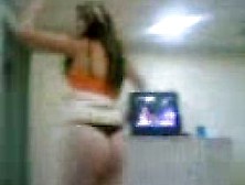 Arabic Girl Dancing And Showing Ass And Tits