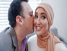 Angel In A Hijab Chloe Amour Gets Nicely Penetrated For Money