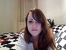German Amateur Brunette Webcam Fuck