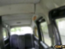 Neighborhood Blondie Lady Gets Banged Hard In The Taxi