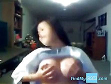 Cute Asian Boobs Flash And Play