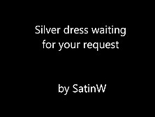 Silver Dress & Shirt Waiting For Your Request