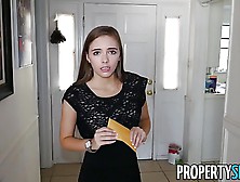 Propertysex - Hot Young Petite Realtor Fucks Client For Sale