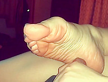 Wife Loves My Foot Fetish...  Cum Soles