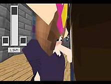 I'm Getting Suck By A Slut In My Minecraft House (Goes Deep)