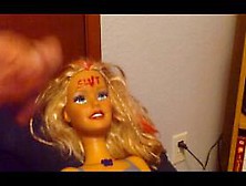 Barbie The Slut Gets A Facial.