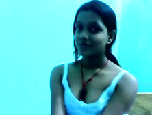 Extremely Hot Bhabi Strips And Shows Her Assets
