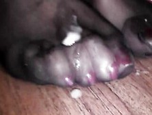 Real Private Cum On Toes Compilation