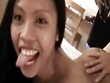 Filipina Bar Girl Jas Fucks In Front Of Friends