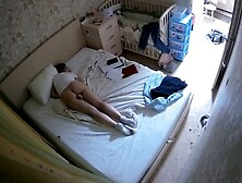 Hidden Cam Masturbation On Bed With Sound