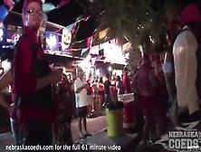 Random Sweethearts Flashing Flesh During Dream Fest Festival In Key West Florida