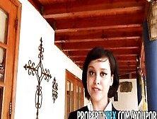 Propertysex - Adorable Thin Real Estate Agent Has Sex With Client