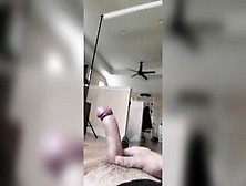 Top Heavy Swinging Uncut Dick (Hypnotic Slow Motion,  No Cum)