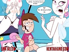 Timmy Turner Fucks Sexy Adult Wanda & His Step Mother (Fairly Odd Parents)