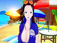 Luffy And Nico Robin Fuck In The New Isle They Discovered Until Cream-Pie - 1 Piece Cartoon Asian Cartoon 3D